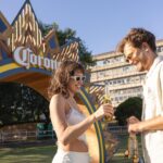 Candela Vetrano Instagram - Si no hubo video con el avión, no estuviste ahí 🍻🌞☀️#Sunsetstrip @corona_argentina @djhernancattaneo
