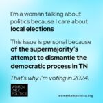 Candice King Instagram - This year, I’m not sitting on the sidelines. This year, I’m part of a group of women leading the conversation on why women are voting in 2024. I care about reproductive healthcare, abortion access, common sense gun reform, LGBTQIA rights, fighting voter suppression, and so many other issues. Talk politics with us. Visit womentalkpolitics.org for details and to make your own post. #womentalkpolitics