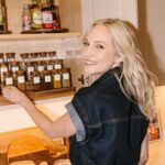 Candice King Instagram - Shout out to @nashvilleneat_holly for bringing the spice cabinet of my dreams to life and for making my kitchen an organized oasis that I’m constantly presenting to guests as if I’m on an episode of shark tank pitching why removing spices from their original spice jars and putting them into new ones with specialty made labels is scientifically good for one’s cortisol levels 🙌 🌶️ #organizedspice