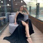 Cansu Dere Instagram – #tbt Madrid 🖤
