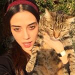 Cansu Dere Instagram – When he hates to pose !