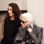 Cansu Dere Instagram – It was a pleasure meeting you.⭐️ #KarlLagerfeld