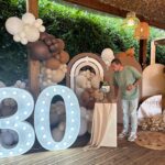Capucine Anav Instagram – Avec mes copines @fiona_cabaye et @emilienefnaf pour les 30 ans de mon homme ! Moment magique ✨

⭐️ @lynds_event 
🎂 @lonalitacakedesign 
🎤 @gipsysueno