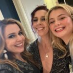 Cara Buono Instagram – London calling Hawkins circa 1959 for @stonstage. Breathtaking. Brilliant writing. Wonderful cast. Pix 3 with the writer Kate Trefry and the marvelous and beautiful@_flog who plays high school Karen Wheeler! Pix 4 with @louismccartney_  who will blow you away as Henry Creel. 

#strangerthings #hawkins #london #theatre #karenwheeler #instagood #opening #night  we