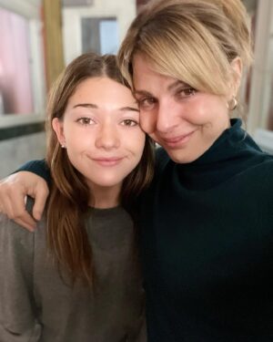 Cara Buono Instagram - I loved every second of working with these amazing women on this challenging and inspiring story about the very brave @kararobinsonchamberlain who I had the honor to meet. @katiedouglas98, you are a delight and dream to work with. “The Girl Who Escaped: The Kara Robinson Story” premieres tonight on @lifetimetv 

#thekararobinsonstory