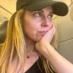 Cara Buono Instagram – Plane selfies. Been a while. Dark circles and top knot. 

#plane #travel #switzerland #zurich #instagood #basel #topknot #strangerthings