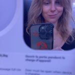 Cara Buono Instagram – Mirror plane selfies 

#flying #travel #selfie #airfrance #worktrip