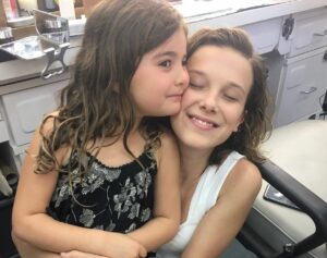 Cara Buono Instagram - Happy Birthday to you, Millie! We love you so. ❤️ 

#happybirthday
