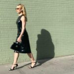 Cara Buono Instagram - #fbf goodbye NY fashion week. This is me on my pretend catwalk. #fashion #fashionweek #nyc #green #instagood #feelinggreen #catwalk #runway