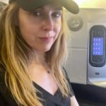 Cara Buono Instagram – Plane selfies. Been a while. Dark circles and top knot. 

#plane #travel #switzerland #zurich #instagood #basel #topknot #strangerthings