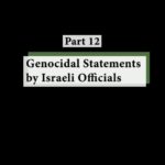 Carice van Houten Instagram - Genocidal Statements by Israeli Officials. The final chapter of our series of videos taken from South Africa’s dossier charging Israel with genocide at the ICJ. Thank you to all the many collaborators who have helped.
