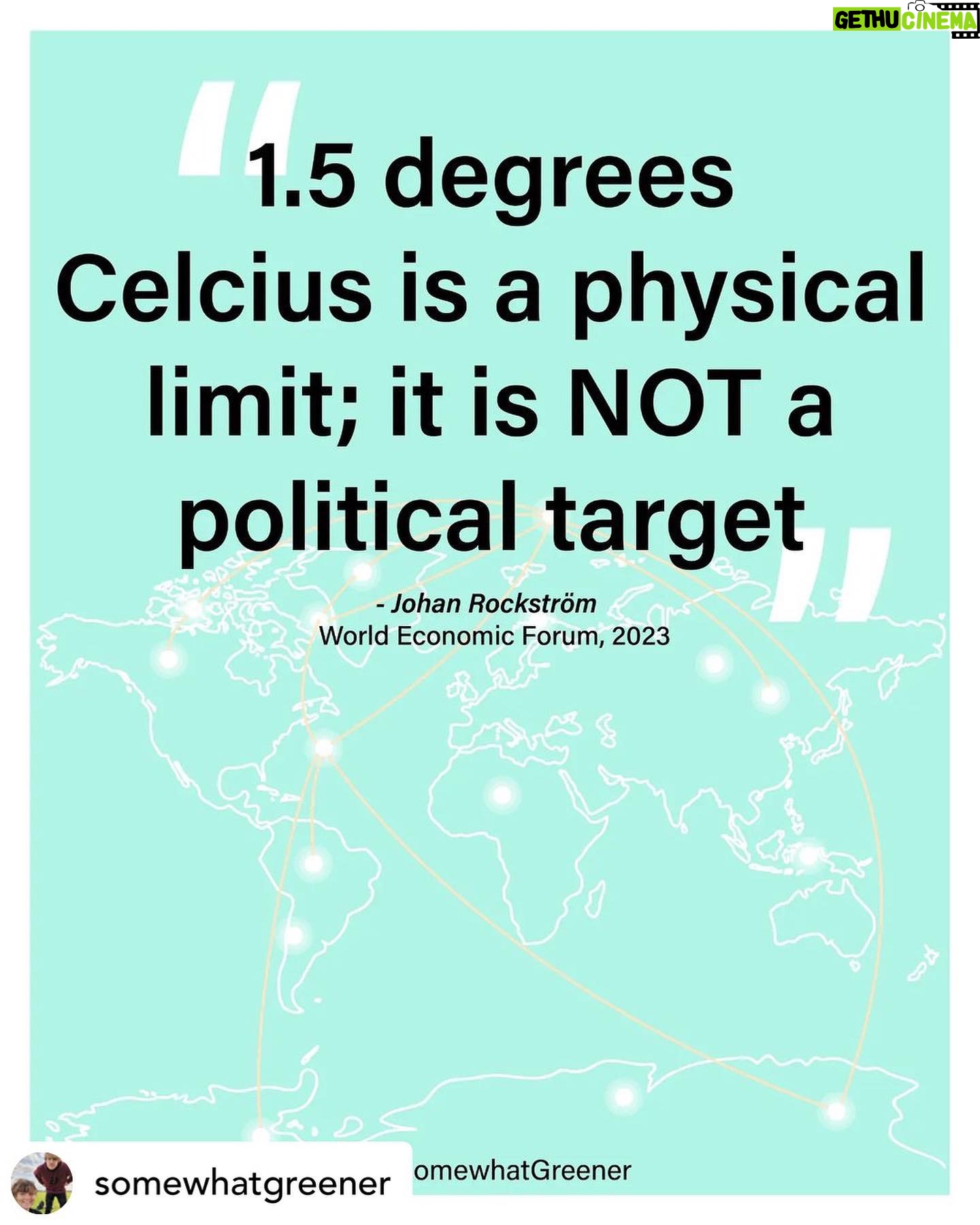 Carice van Houten Instagram - This might help to get your head around the climate crisis. @somewhatgreener