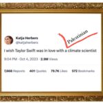 Carice van Houten Instagram - Inspired by @katjaherbers brilliant tweet #taylorswift #ceasefirenow #climatecrisis
