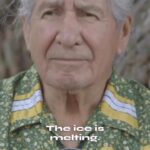 Carice van Houten Instagram - There’s no two ways about it. The ice is melting. Listen. Words by Oren Lyons