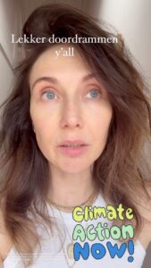 Carice van Houten Instagram - Lekker doordrammen