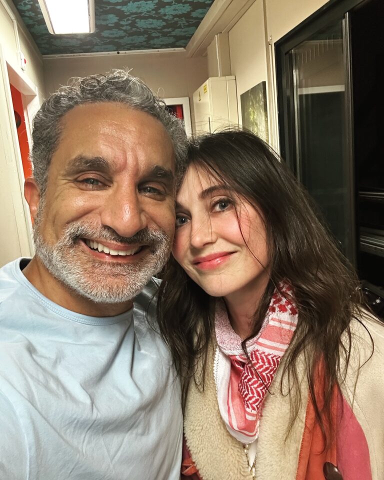Carice van Houten Instagram - The night was funny and full of @bassem for a change.. Check him out, he’s touring loads of cities this month ❤️