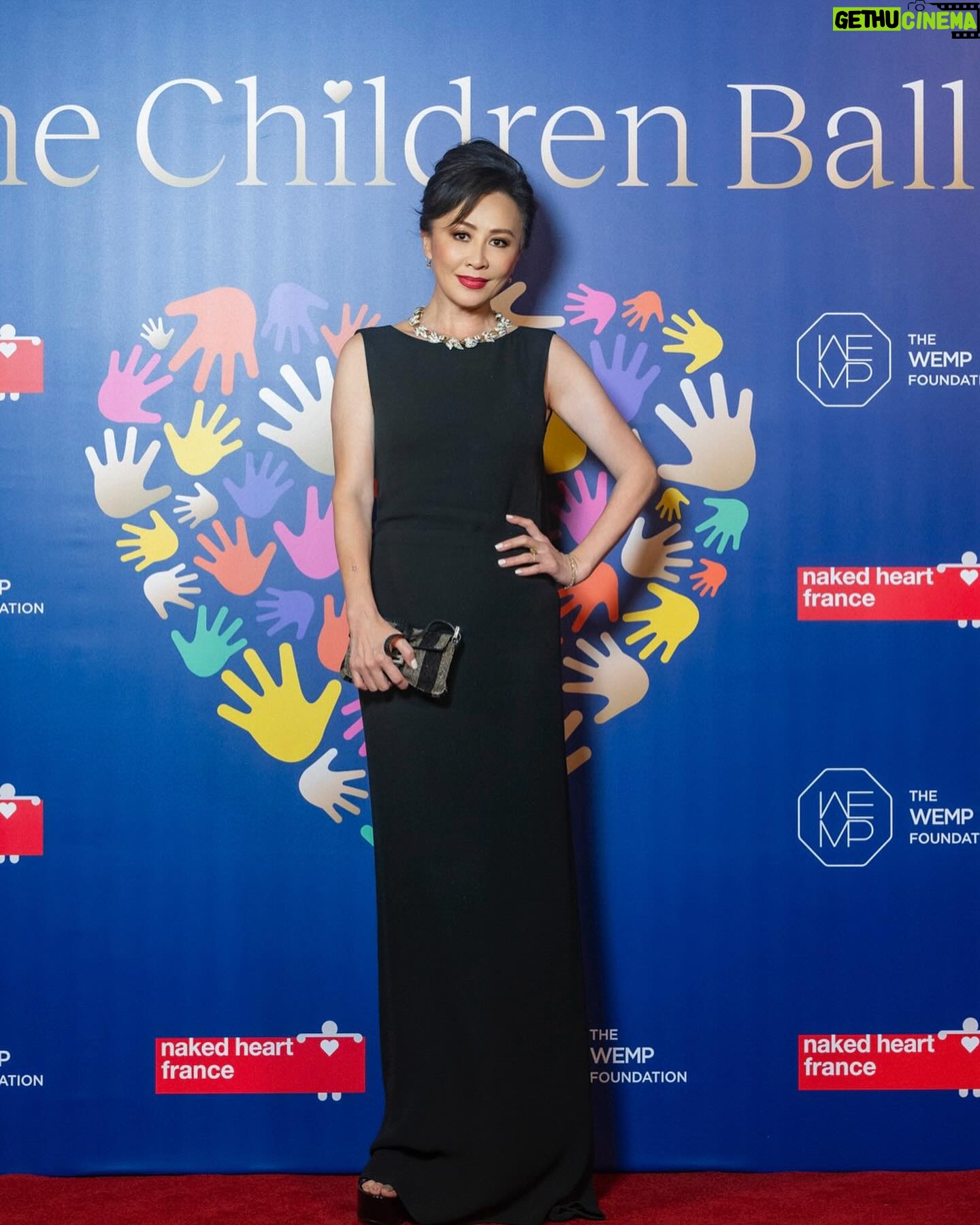 Carina Lau Instagram - The Children ball @wempfoundation @nakedheartfrance @fendi @tiffanyandco @natasupernova @adriancheng #WEMPFOUNDATION #NAKEDHEARTFRANCE