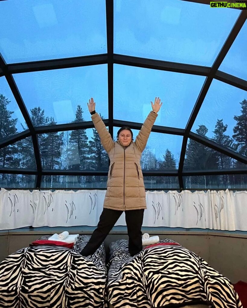 Carla Abellana Instagram - My Mom is in Finland, staying in an igloo, going ice fishing, husky mushing, is waiting to see the Aurora Borealis, and has even met Santa Claus! She loves to travel alone and discover every corner of the world. ❤️