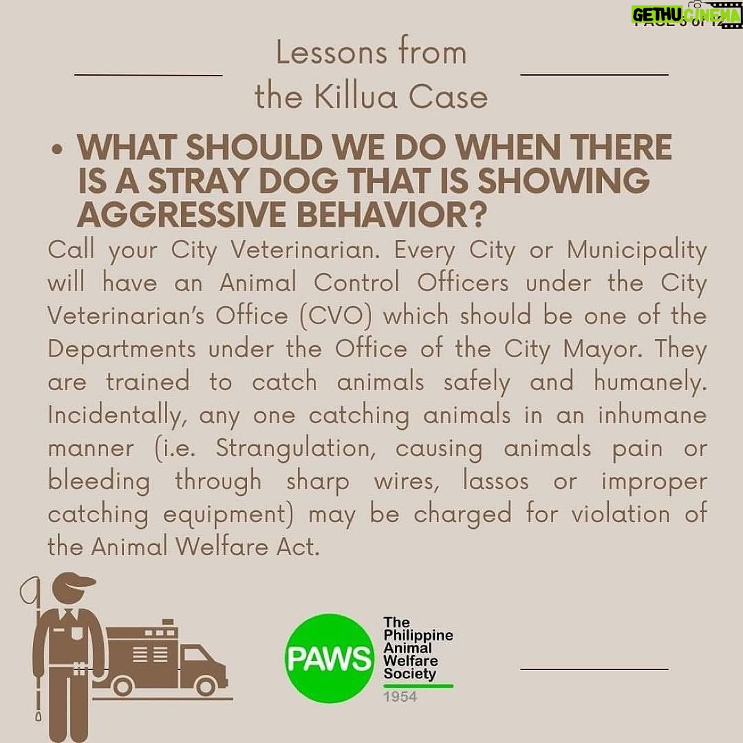 Carla Abellana Instagram - For those who want to argue, please read. Again, please read. Thank you. 🙏🏻 Reposted from @pawsphilippines We are posting answers to commonly asked questions related to the Killua dog-killing case and some lessons worth repeating to emphasize the importance of both responsible pet ownership and a humane animal control system. As we seek #JUSTICEFORKILLUA, let us also be vigilant in the campaign for humane forms of animal control and responsible pet ownership. ****** UPDATE ON #JUSTICEFORKILLUA Last Monday, PAWS and Killua’s fur-mom Vina filed a case against Anthony Solares who was caught on CCTV chasing after the dog and then beating Killua to death. The preliminary investigation is now being handled by the Office of the Provincial Prosecutor of Camarines Sur. Over the next few weeks, we are expecting a Resolution from the above mentioned office and we are also expecting that a subpoena will be issued for Solares We are grateful to volunteer lawyers from CamSur, Atty. Alyssa Mary John P. Abanes and Atty. Aldrin Carlos Niño A. Mereria, for their legal assistance. We also acknowledge and commend the bravery of the witnesses who have come forward, as well as the invaluable support rendered by the Bato Municipal Police Station.