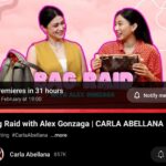 Carla Abellana Instagram - My Bag Raid Vlog with THE @cathygonzaga will be up tomorrow night! Please subscribe? 🫶🏻