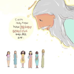 Carla Abellana Instagram - I also wish it didn’t have to be a requirement for us celebrities to be thin. 🙏🏻🥺

Reposted from @makeitmini_comics 

I wish we could compare ourselves less and love ourselves more 😌♥️

We live in a world where new insecurities are constantly implanted in people’s minds( especially women) making them feel that they’re less beautiful or just not enough according to the society standards!

I see women hating their bodies or parts of it because they do not match some fake ads and commercials that are made to instigate this very feeling in them😣

We all are a part of this and have felt this sometimes in our life, but the fact is that this is a never ending race! 
And the more we feed our minds this kind of information, the deeper we get into the trap and the lesser grateful we become for this absolutely wonderful, magical and simply awesome human body god has blessed us with 🙁