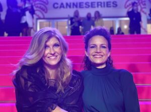 Carla Gugino Instagram - Happpppy Birthday Bella @conniebritton Yes, it was yesterday but deserves continuous celebration as far as I’m concerned. 💃🍾🎉 To my best friend of SO many years: I am BEYOND glad that you were born. 🐣 🐠 So many lives are made better for your presence on this planet (many whom you don’t  even know.) Here is to the most joyous and abundant year yet!! 🎂 ♥️🌼 ⭐️
