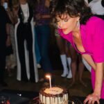 Carla Gugino Instagram - Thank you all for making me feel so celebrated on my birthday! I am so grateful for the gorgeous, huge hearted, funny, and fierce posse that has made my life so full. Far and near. And to you beautiful and passionate fans as well. You really outdid yourself on this one! 😍 🎂 🙏💃🏻♥️🌈🔥 #btw my fave #gluten-free chocolate cake from @citycakes #thingscarlaloves (that was for you @echriqui 😉) 📸 courtesy of @lucyliu 😘)