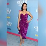 Carla Gugino Instagram – #GirlsOnTheBus Premiere in #NYC 🩷 

Thanks ✨✨
@highheelprncess 
@brigittemakeup 
@sebastianscolarici 
@rasario (Magenta was my favorite color since I could have a favorite color so this dress really dazzled my 2 year old self as well! ;) 
@melindamaria_jewelry @grazielagems @casadeiofficial @michaelkors