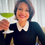 Carla Gugino Instagram - Thrilled for @dan_kluger and all of us New Yorkers (worth a trip for you out- of-towners too! ;) We now have a delicious new restaurant with one of my favorite chefs at the helm. @greywind_nyc Somehow Dan has a way of creating a vibe that is elegant yet totally easeful and the food is always top notch and made with love. 🙌🏼 ❤️ Gorgeous cocktails too. This one isn’t on the menu but I’m partial to a cucumber martini (with way too many specifications ;) and they made it perfectly. Dan, you might just have to call it “The Carla.” 😉 #thingscarlaloves #nyc #restaurant