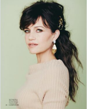 Carla Gugino Instagram - A few pics from our @composuremag shoot. A super fun and creative day. I love nothing more than collaborating with talented, passionate people. Many thanks to @ermahnospina @sebastianscolarici @catpope22 @stephaniedianiphoto for the good times and the beautiful images 📸🌺♥️
