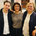 Carla Gugino Instagram - Taking a moment to acknowledge these two dynamos who over a number of years, have enriched a magical few block radius in the west village with their absolutely delicious food; creating places that bring people together in such an authentic way. Building a true sense of community with not only their staff but with those who are lucky enough to get taste the seemingly simplest most delicious food (though, I’ve found out the hard way that their special touch cannot be created in your own kitchen-at least not mine yet 😂.) They navigated their way through the thick of the pandemic with grace and fortitude. 🙏 Grazie Rita and Jody! 💥 Just heard about their next very exciting endeavor. Stay tuned! @viacarota @ritasodi @barpisellino @buvettenyc @commerceinn ❤️ 🍝 🥃 #nyc