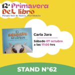 Carla Jara Instagram - Este sábado los espero en la 12° primavera del libro, compartiendo con ustedes y firmar mi cuento " El monstruo asustoso" a las 5 de la tarde!!! Entrada gratuita!!! NOS VEMOS!!!! 🥰🥰🥰