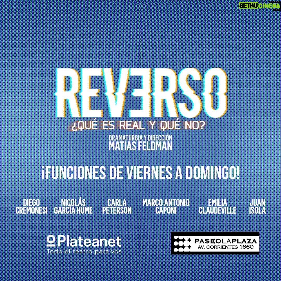 Carla Peterson Instagram - Se acerca el fin de semana y nos preparamos para volver al teatro. Vengan a ver @reverso.laobra , en el @paseolaplazaok . Un planazo! Ja los esperamos