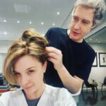 Carla Peterson Instagram - Prueba I con @sergiolamensaok para @martinfierrodelamodaok este 2 de diciembre . Nos vemos ahí! #peinado #pelo #hairstyle #styleinspiration