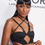 Carlacia Grant Instagram - #NYFW Day 1 look 1 one for the books. Each hair look this week will incorporate a little piece of metal inspired by @hushbychloe And we’re just getting started….. Thank you @pandora for having me Makeup @facemaid Hair @hushbychloe Styled @orettac
