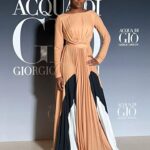 Carlacia Grant Instagram - Back on road Thank you @armanibeauty for the invite. 😘 Glam: Hair @hushbychloe MUA: @seanharrismakeup Stylist: @orettac