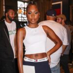 Carlacia Grant Instagram - One in a million with Tommy Hilfiger ✨ @tommyhilfiger #tommyhilfiger #NYFW 💄 @seanharrismakeup 🪮 @hushbychloe Swipe for ❤️