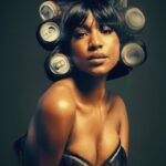 Carlacia Grant Instagram - Please don’t forget to recycle ♻️ 🫶🏾 Magazine @galore Editor in Chief @Princechenoastudio Photographer: Savanna Ruedy @savannarruedy Hair : Chloe Target @hushbychloe Makeup: Sean Harris @seanharrismakeup Styling: Branden Ruiz @branden.ruiz Assistant: Dara Feller @darafeller