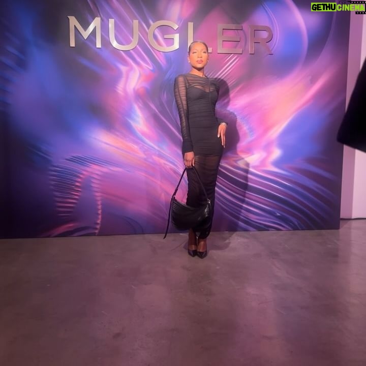 Carlacia Grant Instagram - Looking like Mugler, smelling like Mugler with an Alien Hypersense flare @muglerofficial #muglerpartner #alienhypersense