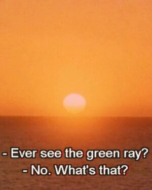 Carlos Cuevas Instagram - “Le rayon vert vous l'avez vu?” 🌅