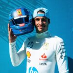 Carlos Sainz Jr. Instagram - 😎Bringing a touch of Azzurro Dino to the Miami GP