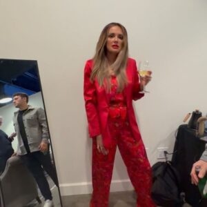 Carly Pearce Instagram - Grammys 2024 - the one where I walked through a flood in 5 inch heels 😅 #GRAMMYs