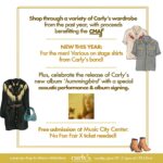 Carly Pearce Instagram - Y’all! I am so excited to announce Carly’s Closet is back for the 3rd year in a row at #CMAfest! Join me Sunday, June 9th in Music City Center and shop some of my favorite pieces from my wardrobe, with all proceeds benefitting the @cmafoundation 💛 PLUS, I’ll be doing a special acoustic performance & album signing to celebrate the release of my new album ‘hummingbird’. Admission is free & open to all! Fan club members can enter to receive designated first access, so sign up now at carlypearce.com