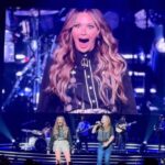 Carly Pearce Instagram – Y’all meet Sydney. Tonight at the show in Seattle, she had a sign that said “Can I sing Never Wanted To Be That Girl with you?” I didn’t see it until the end of my set, and on a whim asked her if she knew the words to What He Didn’t Do… then this happened. Hey Sydney, you reminded me tonight of what dreams are made of. (And also, look at her go!!!!!!!! ❤️😭‼️🤍)