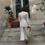 Carmel Rose Instagram - parisian parks >>>>> wearing @helsastudio & @coperni from @fwrd 🪷