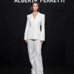 Carmel Rose Instagram - Starting off Milan fashion week with @albertaferretti 🦢 this is my third season now attending her show & each season I fall more in love with the collections. Grazie per avermi ospitato 🤍