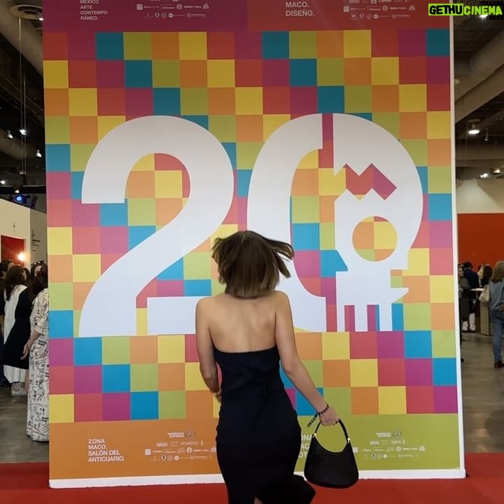 Carmel Rose Instagram - Celebrating 20 years of @zonamaco 🖼️ I was blown away by how many amazing artists were showcased this year. congratulations to everyone involved & thank you so much for having me @artsynights_ looking forward to being back 🫶🏽 #artsynights #zonamaco #artweekmx