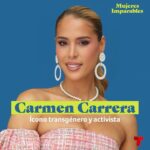 Carmen Carrera Instagram - Gracias por el reconocimiento 🙌💗💗#repost @mujeresimparables @telemundo Desde sus inicios como intérprete drag, y luego como modelo y actriz, @carmen_carrera ha marcado grandes hitos para su carrera y la comunidad LGBTQ : fue la primera persona abiertamente trans en firmar con la prestigiosa agencia Elite Model Management y se convirtió en la primera modelo de la historia en ser solicitada por el público para participar en un desfile de Victoria’s Secret. Pero, así como en lo profesional, Carmen es una #mujerimparable en la vida, que no ha titubeado en alzar la voz en defensa de la diversidad de género, el fomento del lenguaje inclusivo en la televisión o la prevención del SIDA. Aboga, además, para que las personas transgénero tengan mayor lugar entre los guionistas y directores, lo que permitiría cambiar las narrativas en la pantalla. #OrgulloLGBTQ 🏳️‍🌈 #CambiaElJuego #MujeresImparables #UnstoppableWomen #ElPoderEnTi #QueNadaTeDetenga #JuntosImparables @ElPoderenTi @Telemundo