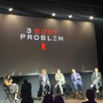 Carmen Carrera Instagram - Had an amazing evening with @netflix & @3bodyproblem ♥️ thank you @ashleemariepreston for a lovely sister date ☺️♥️ This show is a must watch, I was locked in 🙌 Show comes out this Wednesday March 21. A must watch 👏👏 #netflix #netflixseries #3bodyproblem 👗: @bronxandbanco 👠: @zara 👛: @mcmworldwide Fragrance: @parfumsdemarly Delina Exclusiv 💗