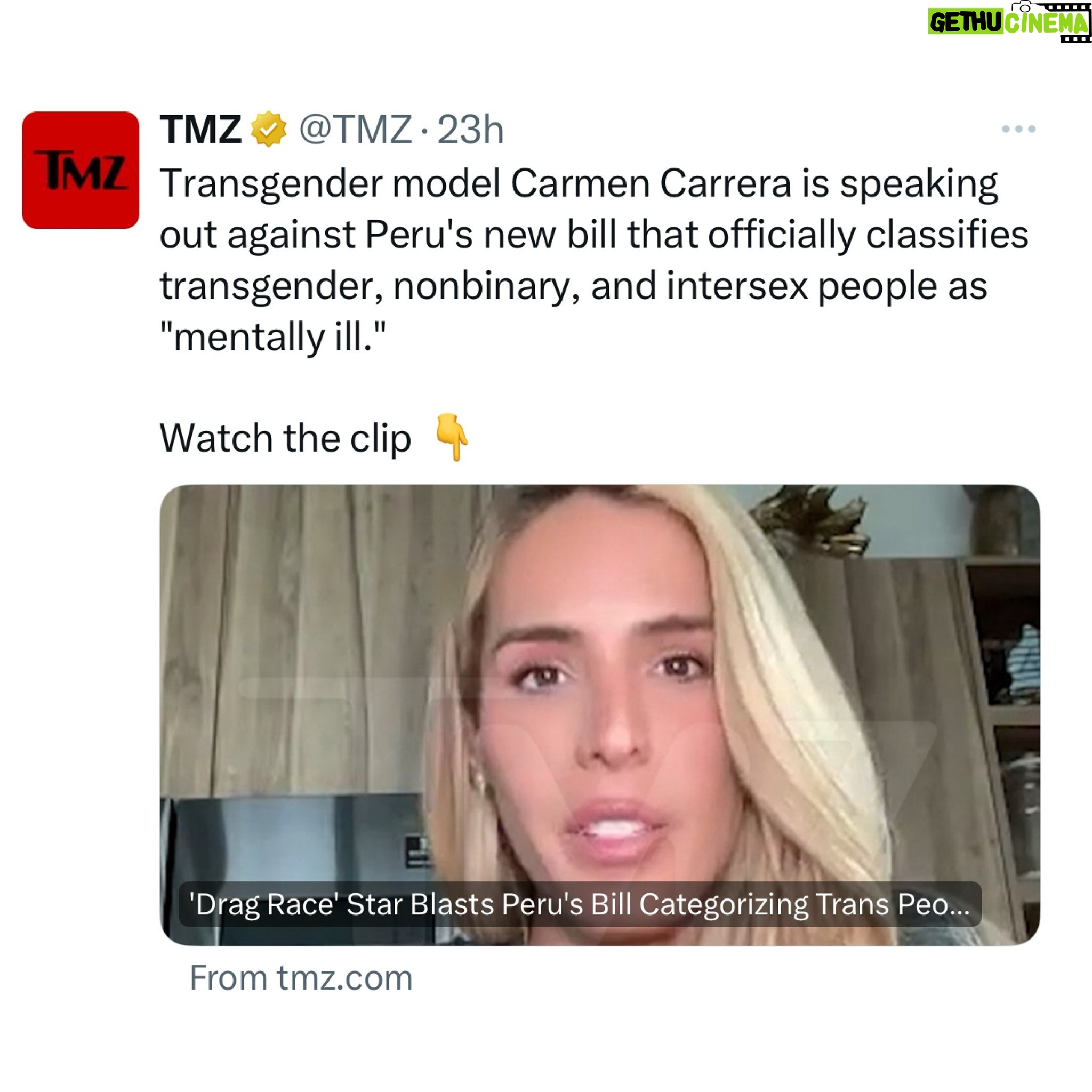 Carmen Carrera Instagram - You can’t cure cancer with Tylenol. Improper diagnosis leads to improper treatment. Let’s be for real 💯 Categorize trans people properly so we can receive the correct care that we need. A survey of more than 90,000 transgender people in the U.S. — the largest nationwide survey of the community ever — found that trans people continue to experience workplace and medical discrimination. However, the overwhelming majority of them still report more life satisfaction after having transitioned. In March 2023, another survey found that the vast majority, 78%, of transgender adults are happier after transitioning. Four out of 10 people even stated that gender affirming healthcare significantly improved their life, leading to ‘a lot more’ satisfaction. Countless studies and surveys confirm the positive effects adequate access to gender affirming healthcare has on the trans community. Therefore, it is crucial we listen to trans people when implementing laws that would impact their well-being. Access to trans healthcare is a human right and we will keep fighting to prove it!